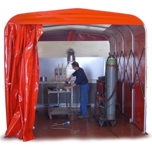 Mobile Rauchabzugsanlage - BOXA - AERSERVICE EQUIPMENTS SRL - Schweiß / für Schleifarbeiten / mit Aktivkohlefilter