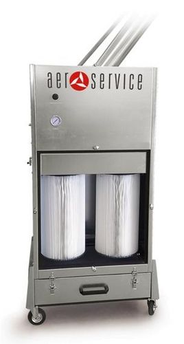 Handgerät-Rauchabzugsanlage - ECART - AERSERVICE EQUIPMENTS SRL - Schweiß / mit Aktivkohlefilter / Patronen