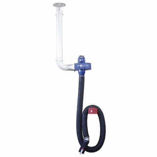 Abgasabsauger für PKW - APT TRUCK - AERSERVICE EQUIPMENTS SRL - für Werkstatt / für Garagen / wandmontiert