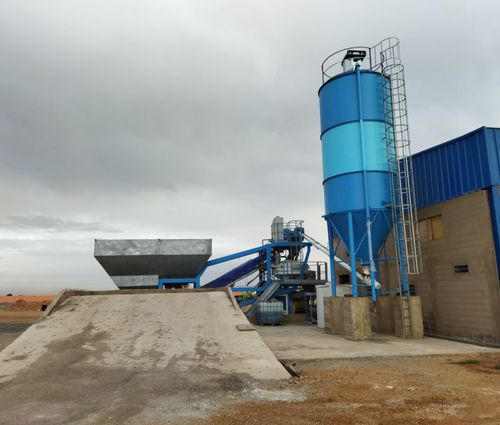 Festinstallierte Betonmischanlage - COMPACTA - ARCEN ENGENHARIA, S.A. - kompakt