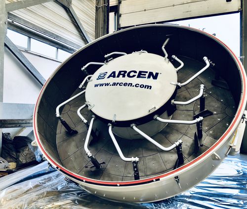 Hydraulischer Betonmischer - MEV - ARCEN ENGENHARIA, S.A. - stationär
