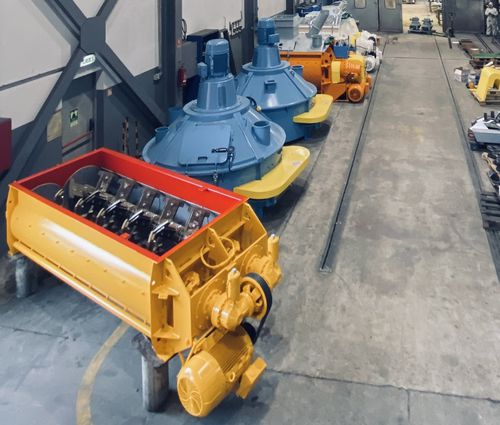 Hydraulischer Betonmischer - MDC - ARCEN ENGENHARIA, S.A. - stationär / kontinuierlich / traditionell