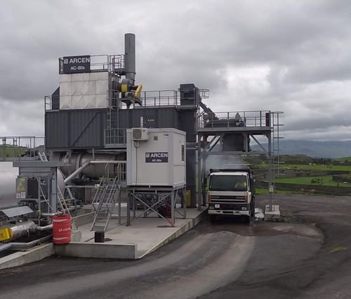 Stationäre Asphaltmischanlage - AC_F - ARCEN ENGENHARIA, S.A. - kontinuierlich
