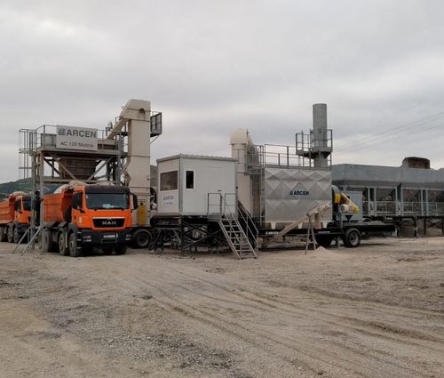Mobile Asphaltmischanlage - AC_M - ARCEN ENGENHARIA, S.A. - kontinuierlich