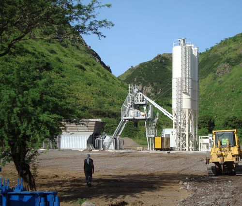 Festinstallierte Betonmischanlage - Express S - ARCEN ENGENHARIA, S.A. - kompakt