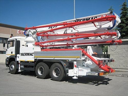 Autobetonpumpe für Baustelle - 100 m³/h, max. 35.1 m | ZENITH 5Z35 - SERMAC S.p.A.