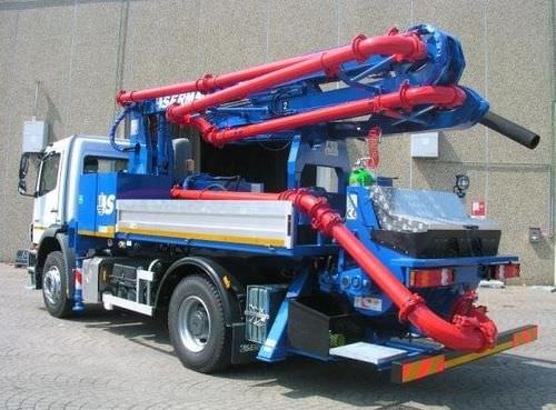 Autobetonpumpe für Baustelle - 60 - 100 m³/h, max. 20.3 m | ZENITH 4ZR21 - SERMAC S.p.A.