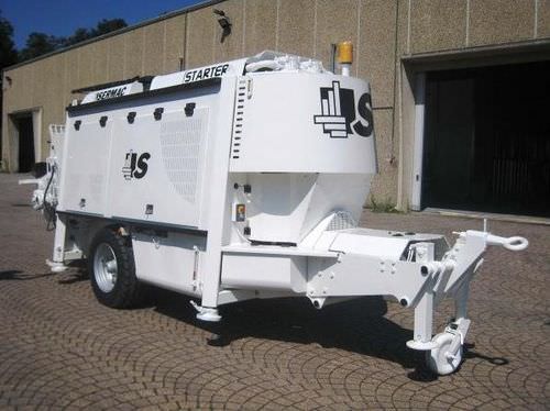 Anhängermontierte Betonpumpe - 80 - 120 m³/h | STAR 8" series - SERMAC S.p.A. - für Baustelle