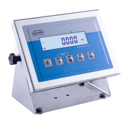 Waagenterminal mit LCD-Anzeige - PUE H315 - RADWAG - wandmontiert / wasserdicht / IP67