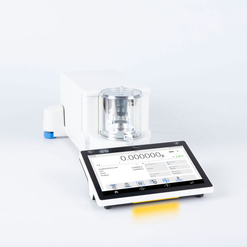 Labor-Mikrowaage - MYA 5Y series - RADWAG - Kilogramm / mit Innenverbindung / mit Grafikdisplay