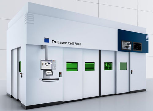 CO2-Laser-Schneidemaschine - TruLaser Cell 7040  - TRUMPF machines & systems - 3D-Laser / für Stahl / für Blech