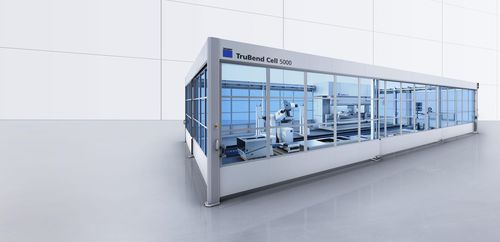 Roboterzelle für Biegeprozesse - TruBend Cell 5000 series - TRUMPF machines & systems - Mess / Greifer