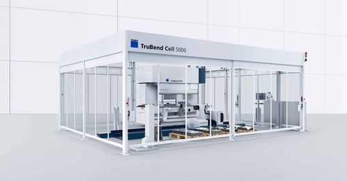 Roboterzelle für Biegeprozesse - TruBend Cell 5000 Lean Edition - TRUMPF machines & systems - für Materialumschlag / Greifer