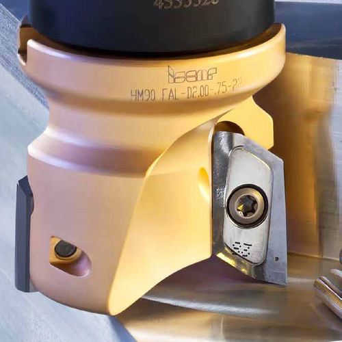 Fräswendeschneidplatte - HELIALU  - ISCAR Tools - zur Endbearbeitung / zum Schruppen / Hartmetall