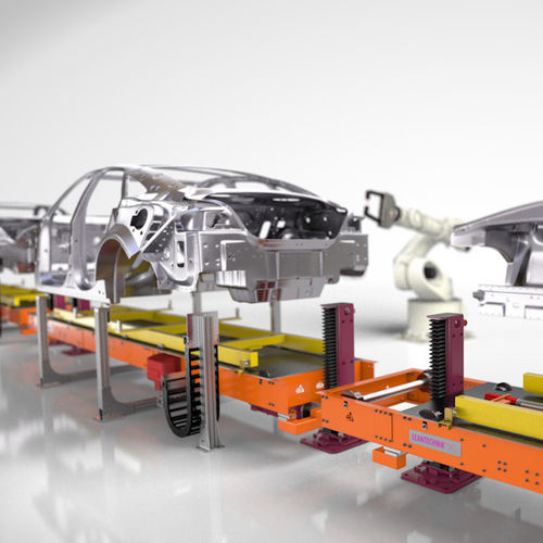 Hubsystem zur Förderung - LEANTECHNIK AG - für Karosserie / für Automobile