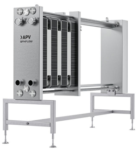 Plattenwärmetauscher - FastFrame™ - APV - flüssig/flüssig / Edelstahl / sanitär