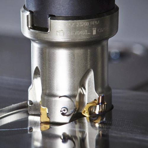Walzenstirnfräser - SQUARE 6 series - SECO TOOLS - Wendeplatten / Plan / Nuten