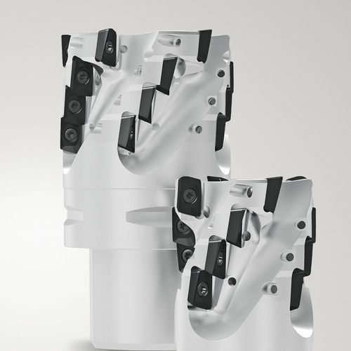 Walzenstirnfräser - Helical Turbo 10 series - SECO TOOLS - Wendeplatten / Kopierfräs / Hochleistung