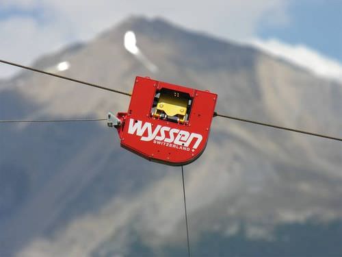 Laufwagen für Seilzug-Förderanlage - HY-2  - Wyssen Seilbahnen AG