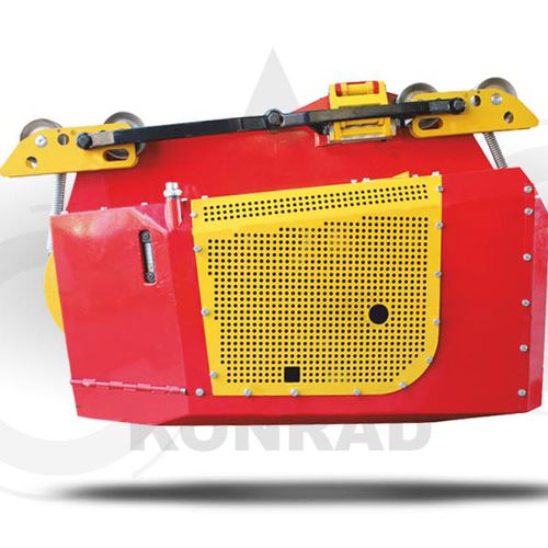 Festinstallierter Kran - Liftliner 4000 - Konrad Forsttechnik - mit Seilsystem / für Forstwirtschaft / für Hubanwendungen