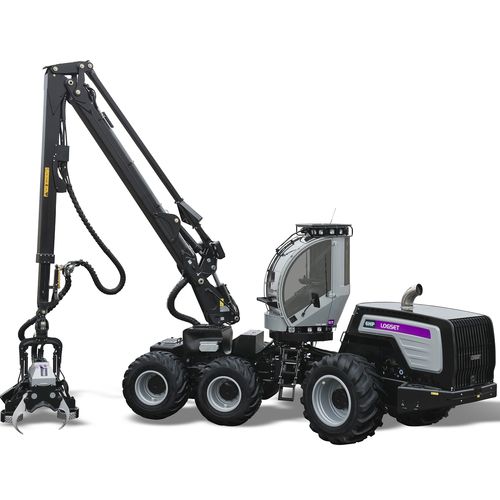Holzerntemaschine mit Gummireifen - 6HP GT - Oy Logset Ab