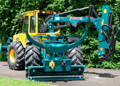 Skidder für Forstwirtschaft - HSM 805HD - HSM - Hohenloher Spezial-Maschinenbau GmbH & Co. K - mit Greifer