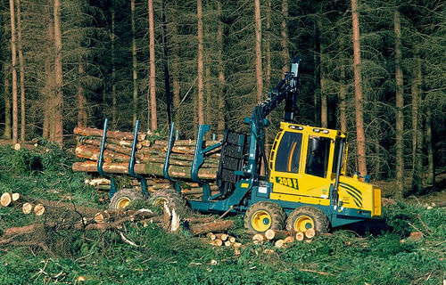 Forwarder - HSM 208F 9t  - HSM - Hohenloher Spezial-Maschinenbau GmbH & Co. K