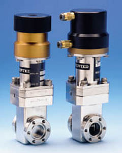 Segmentschütz - 5/8", 100 psig - MDC vacuum products - pneumatisch gesteuert / Absperr / für Gas