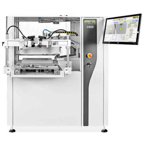 Automatische Siebdruckmaschine - C920A - AUREL Automation Division - monochrom / für Elektronik / programmierbar