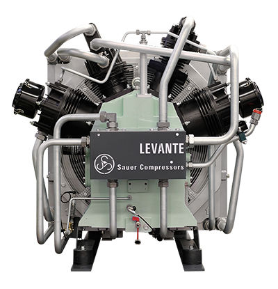 Kolbenkompressor - SAUER Levante - J.P. Sauer & Sohn Maschinenbau GmbH - Luft / mit Elektromotor / stationär