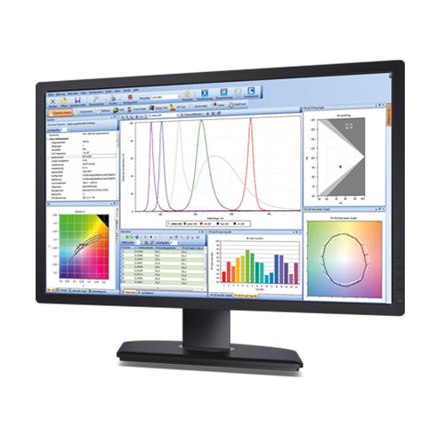 Software / Datenerfassungs und -analyse - SpecWin Pro - Instrument Systems - zur Spektralanalyse / für Messungen auf LED / für Display
