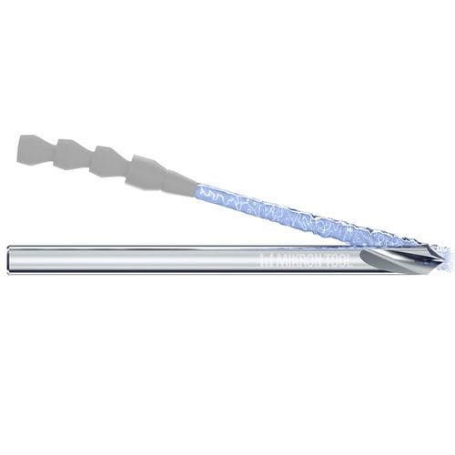 Vollmetall-Bohrer - MiquDrill Centro - Mikron Group - für Nichteisenmetalle / für Titan / für Stahl