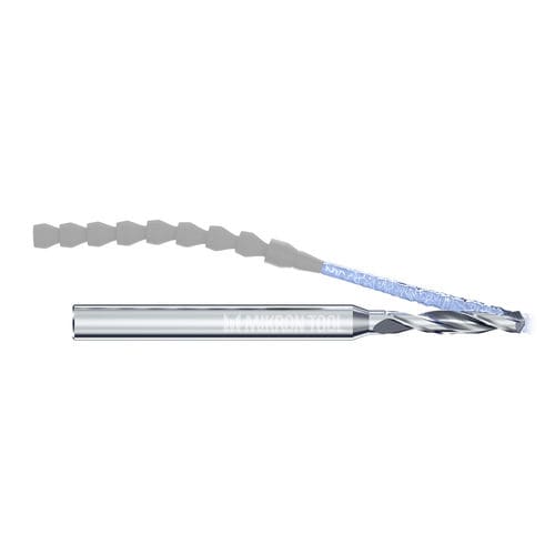 Vollmetall-Bohrer - MiquDrill 210 - Mikron Group - universell / für Aluminium / Hartmetall