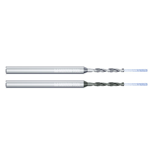 Vollmetall-Bohrer - CrazyDrill Cool - Mikron Group - für NE-Werkstoffe / Hartmetall / Tiefloch