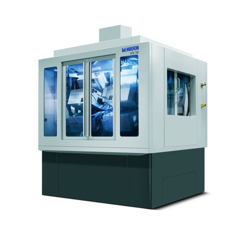 Rundtakt-Transfermaschine - VX-12 - Mikron Group - CNC / 10-Positionen / 12-Positionen