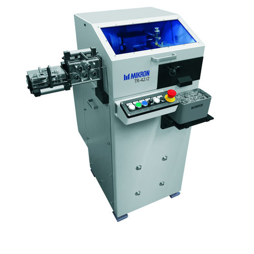 Richt Und Abschneidemaschine Fur Draht Mikron Tr 42 2 Mikron Machining Feindraht