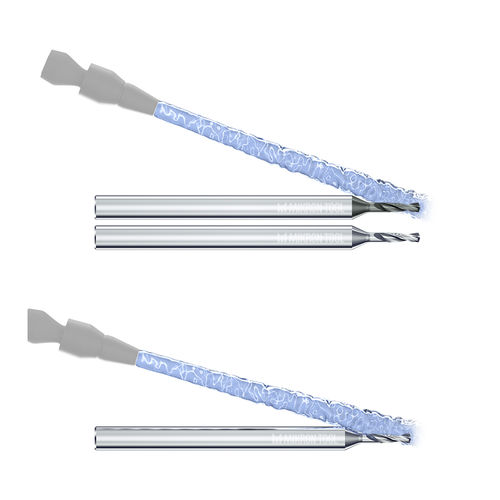Vollmetall-Bohrer - CrazyDrill Flexpilot - Mikron Group - für Gusseisen / für Aluminium / für Stahl