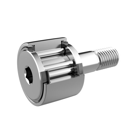 Bolzen-Kurvenrolle - KRV series - THB Bearings - mit Nadel-Radialrollenlager / Edelstahl / Stahl