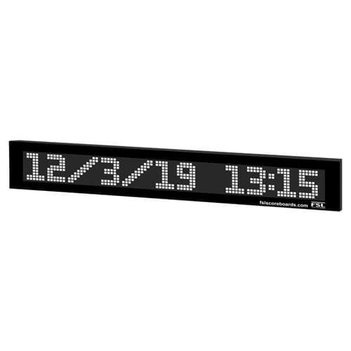 Digitales Display - FSL Electronics - Uhrzeit Datum Temperatur / Zeitcode