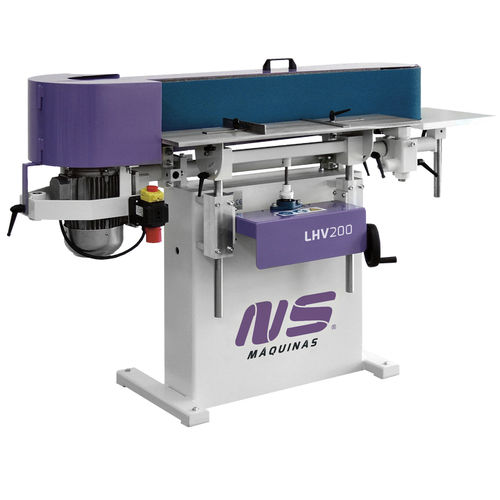 Blech-Schleifmaschine - LHV200 - NS Máquinas Industriais - vertikal / horizontal / konventionell