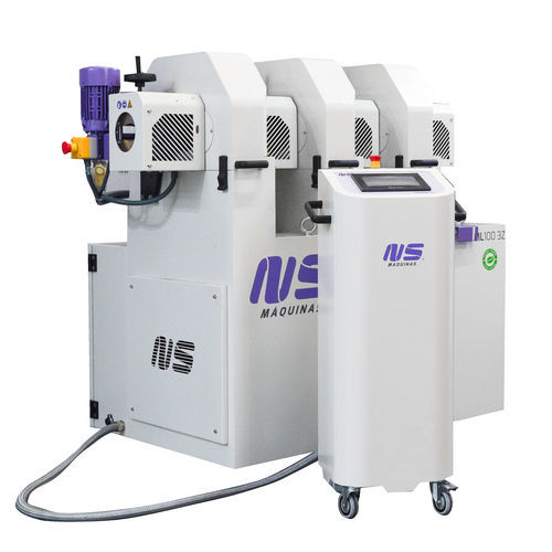 Poliermaschine für Rundrohre - ML100 Z - NS Máquinas Industriais - für Metall / zur Endbearbeitung / automatisch