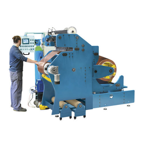 Papier-Spulmaschine - LV 1000 - Siltech S.r.l. - für Rollen / Schnittsystem / automatisch