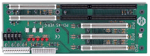 ISA-Backplane - PCI-4S-RS - IEI INTEGRATION - PCI / 1-5 Steckplätze