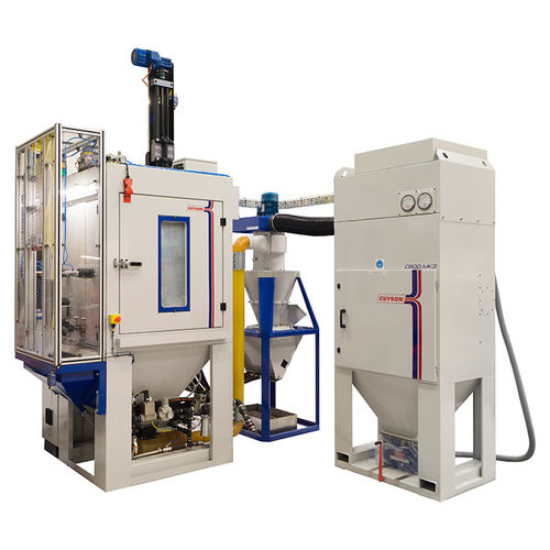 Automatische Strahlkabine - RXS400 - GUYSON - Druck / mit Drehtisch / für die Luftfahrt