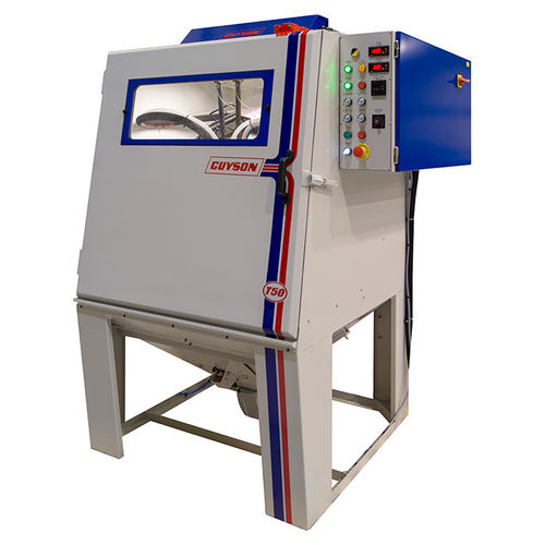 Trommel-Strahlanlage - T50 - GUYSON - für additive Fertigung / für Flugzeugbau / automatisch