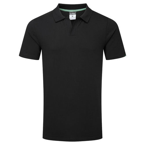 Arbeits-Polohemd - EC210 series - Portwest Clothing Ltd - Baumwolle / unisex / schwarz