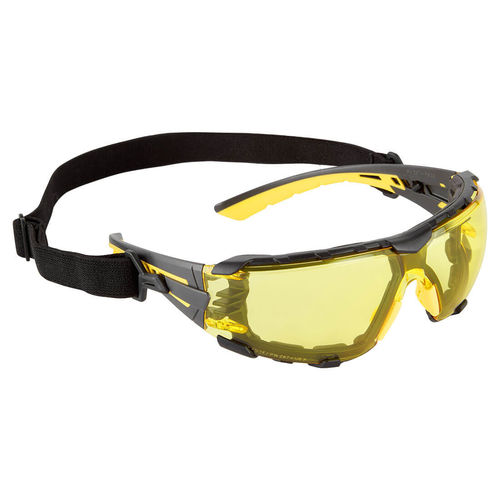 UV-Schutzbrille - PS28 - Portwest Clothing Ltd - Polycarbonat / TPE / mit kratzfester Beschichtung