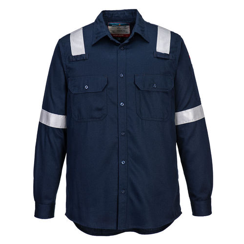 Arbeitshemd - FR720 series - Portwest Clothing Ltd - antistatisch / mit UV-Schutz / Baumwolle