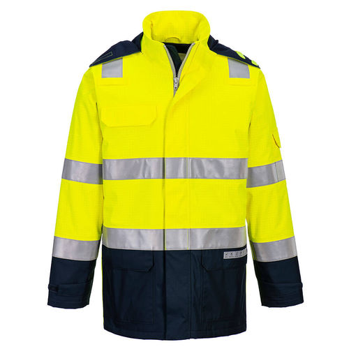 Arbeitsjacke - FR605 series - Portwest Clothing Ltd - wasserdicht / Warnschutz / chemikalienbeständig