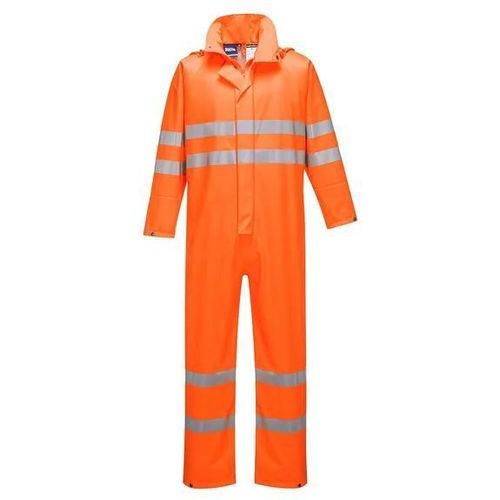 Warnschutz-Overall - Sealtex Ultra HV S495 - Portwest Clothing Ltd - Polyester / für Baustellen / orange